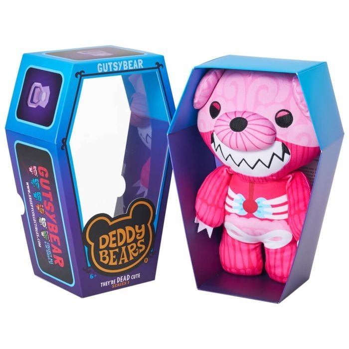 Deddy Bear - Plush in Coffin - Gutsybear 30cm