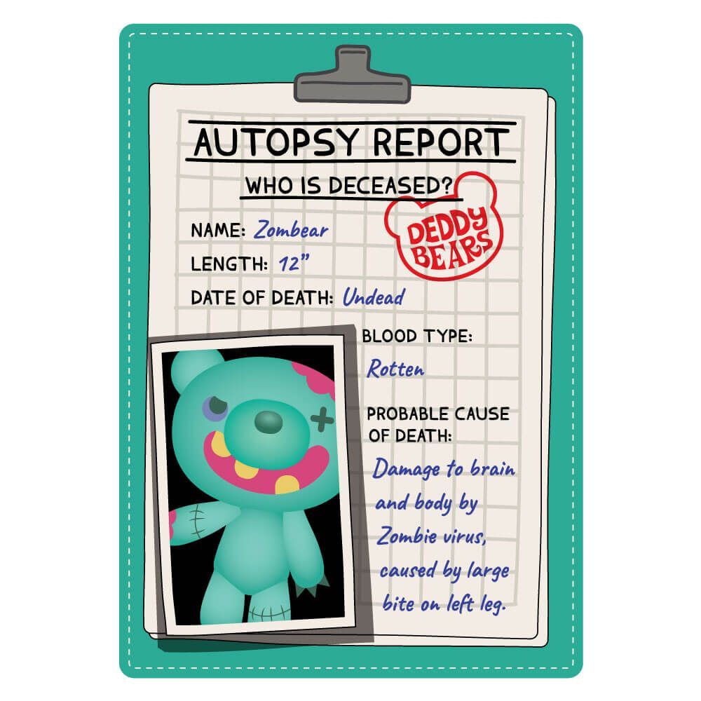 Deddy Bear - Body Bag - Zombear