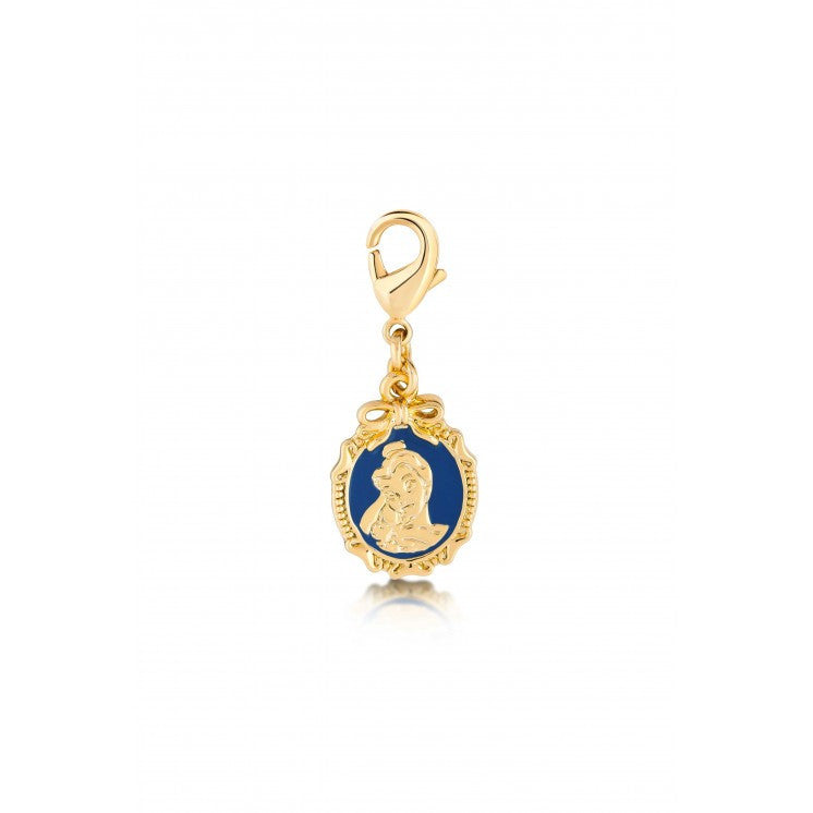 Couture Kingdom - Disney - Beauty And The Beast Belle Necklace Charm Yellow Gold