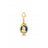 Couture Kingdom - Disney - Beauty And The Beast Belle Necklace Charm Yellow Gold