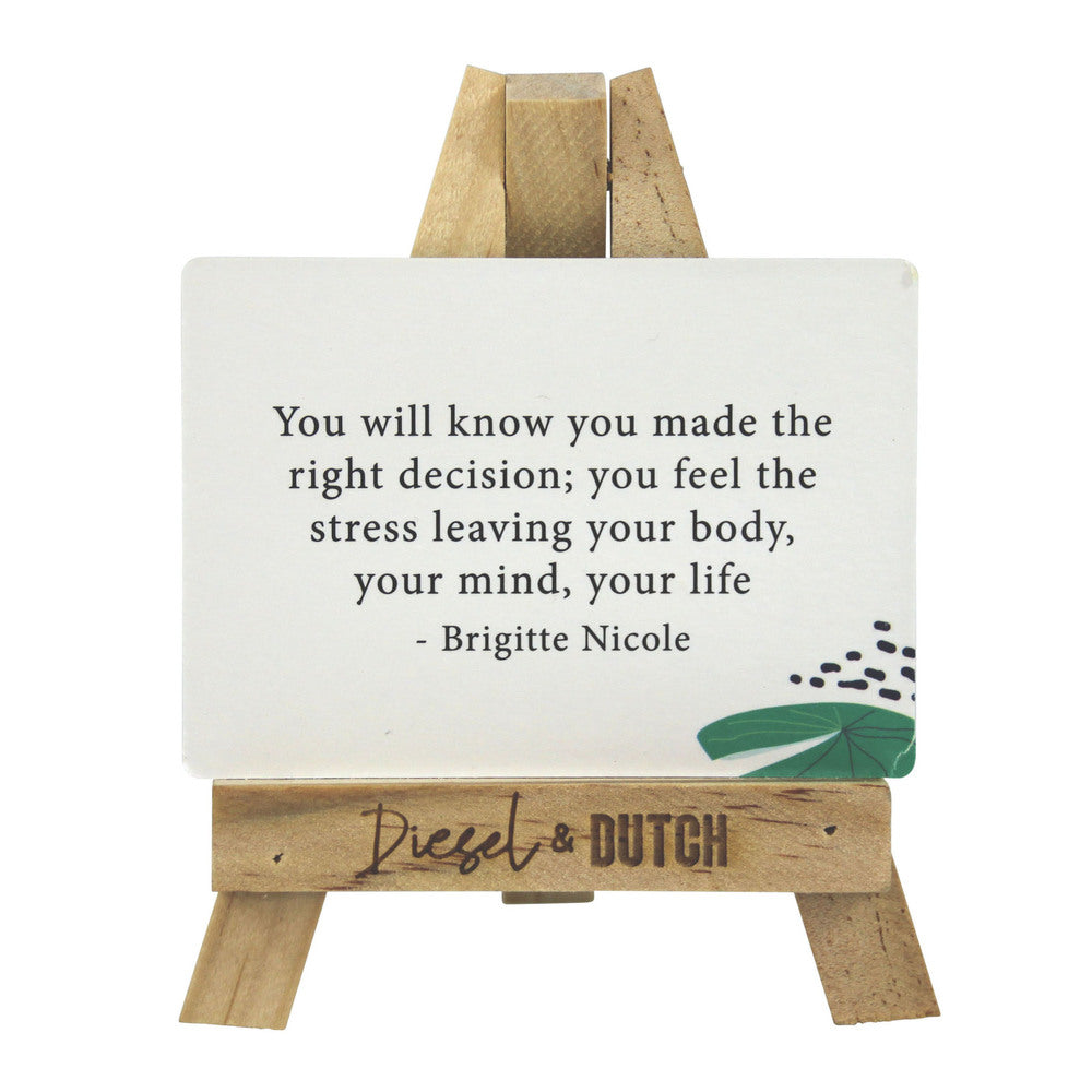 Diesel & Dutch Affirmation Cards - Relax
