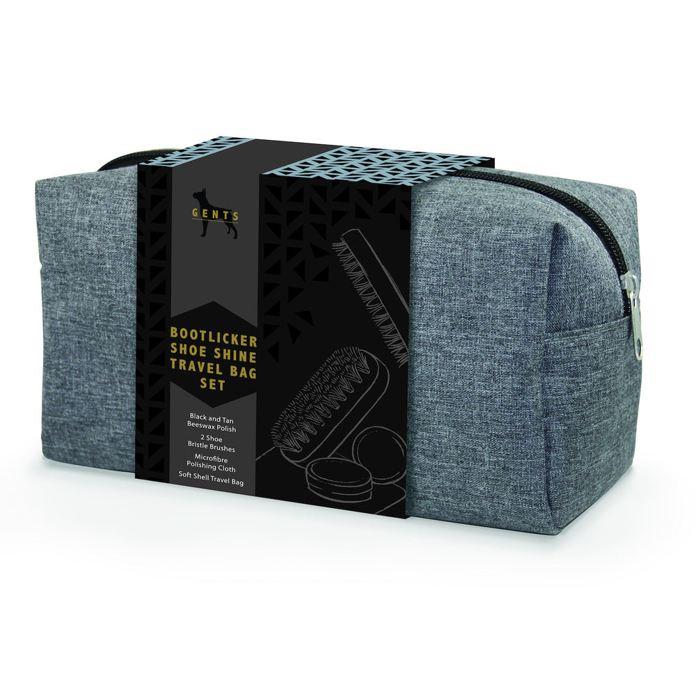 Diesel & Dutch Gents Bootlicker Shoe Shine Travel Bag Set