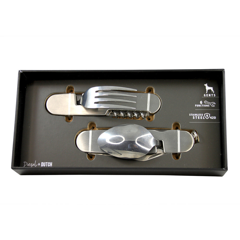Diesel & Dutch Gents Camping Cutlery Multi-tool