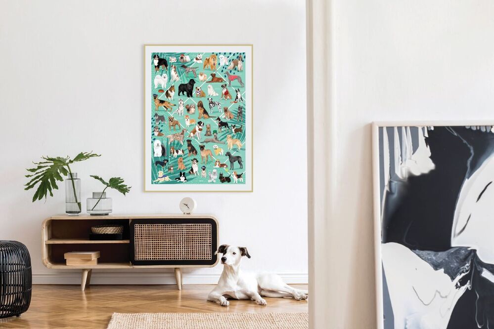 Diesel & Dutch Wall Puzzle 1000pc - Top Dog