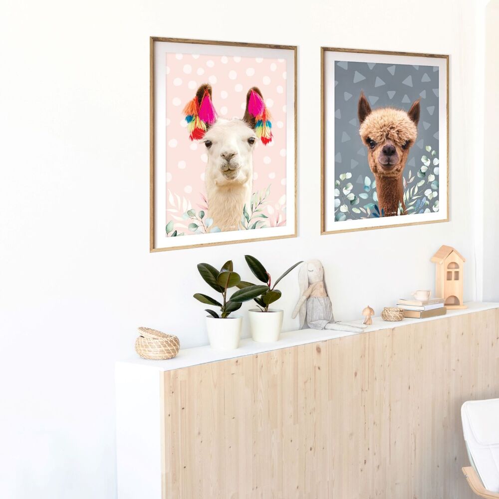 Diesel & Dutch Wall Puzzle 1000pc - Elvis Alpaca