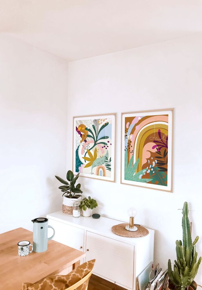 Diesel & Dutch Wall Puzzle 1000pc - Hidden Rainbow