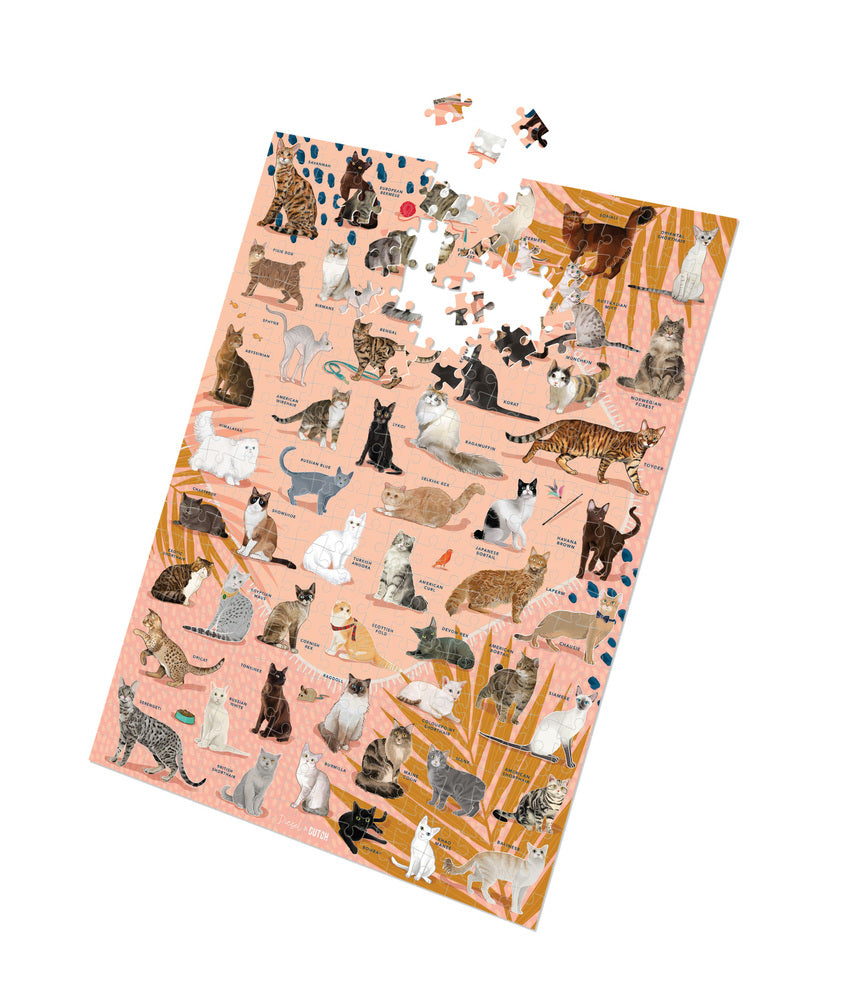 Diesel & Dutch Wall Puzzle 1000pc - Curious Cats