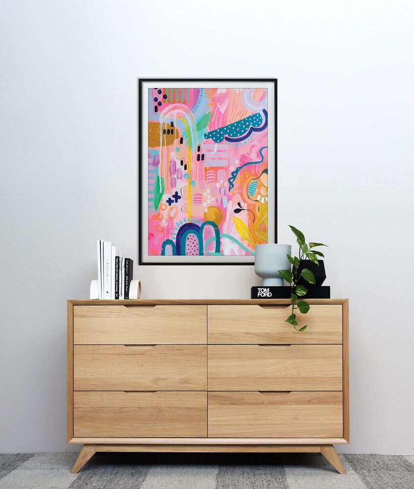 Diesel & Dutch Wall Puzzle 1000pc - Fairy Floss