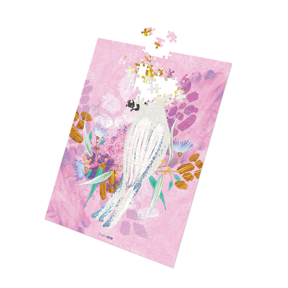 Diesel & Dutch Wall Puzzle 1000pc - Cockatoo Blush