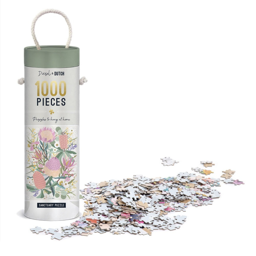 Diesel & Dutch Wall Puzzle 1000pc - Sanctuary