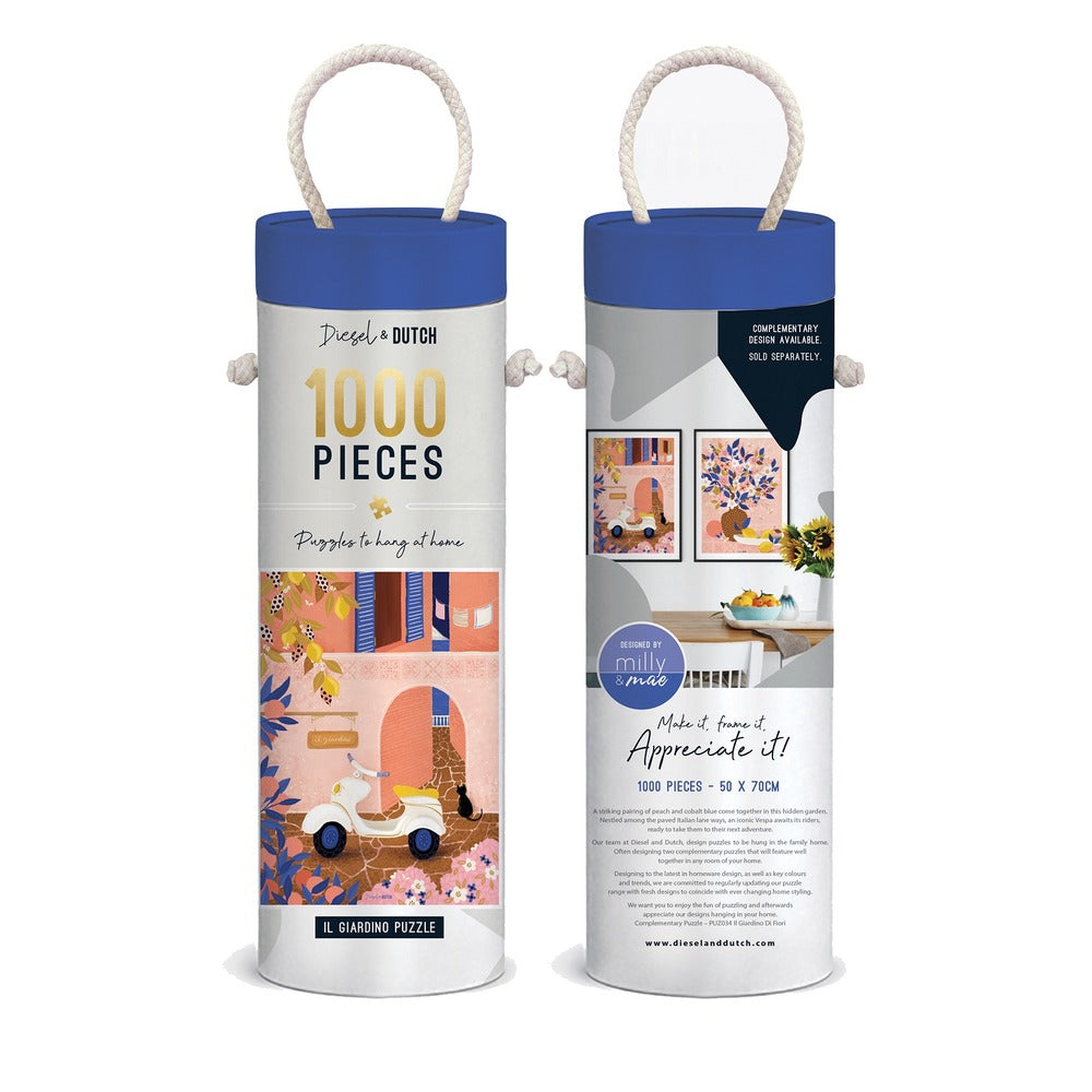 Diesel & Dutch Wall Puzzle 1000pc - Il Giardino