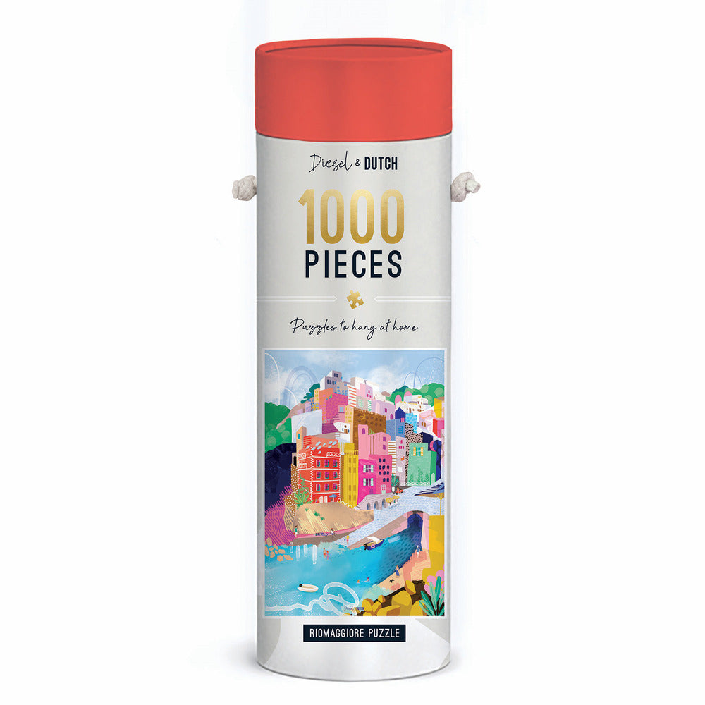 Diesel & Dutch Wall Puzzle 1000pc - Riomaggiore