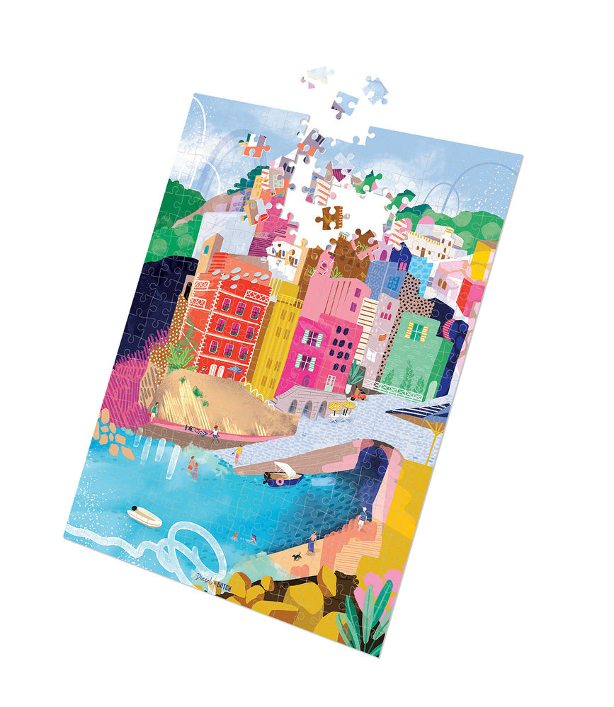 Diesel & Dutch Wall Puzzle 1000pc - Riomaggiore