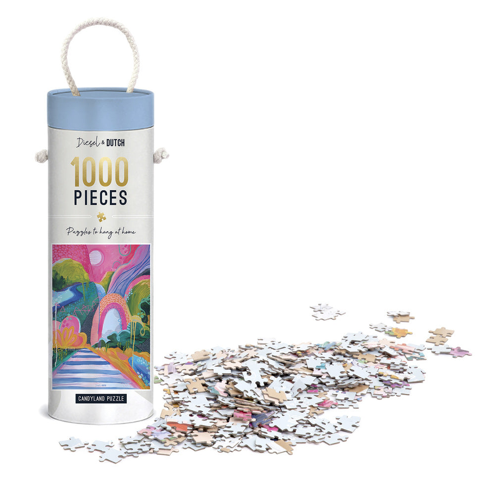 Diesel & Dutch Wall Puzzle 1000pc - Candyland