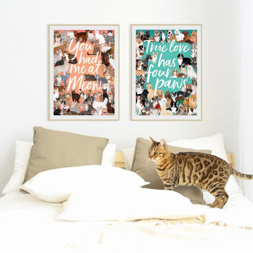 Diesel & Dutch Wall Puzzle 1000pc - Meow