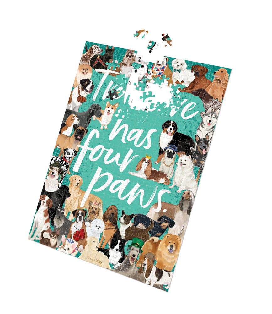 Diesel & Dutch Wall Puzzle 1000pc - Four Paws