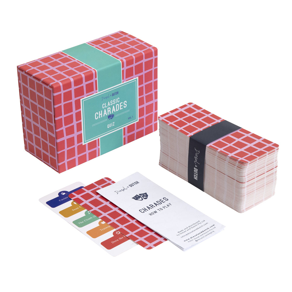 Diesel & Dutch Classic Charades Trivia Box