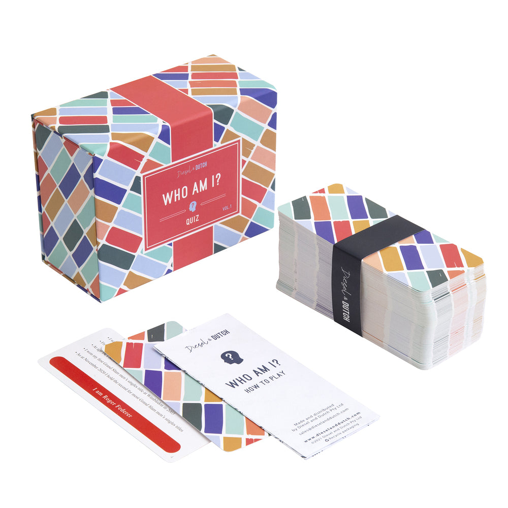 Diesel & Dutch Who am I? Trivia Box