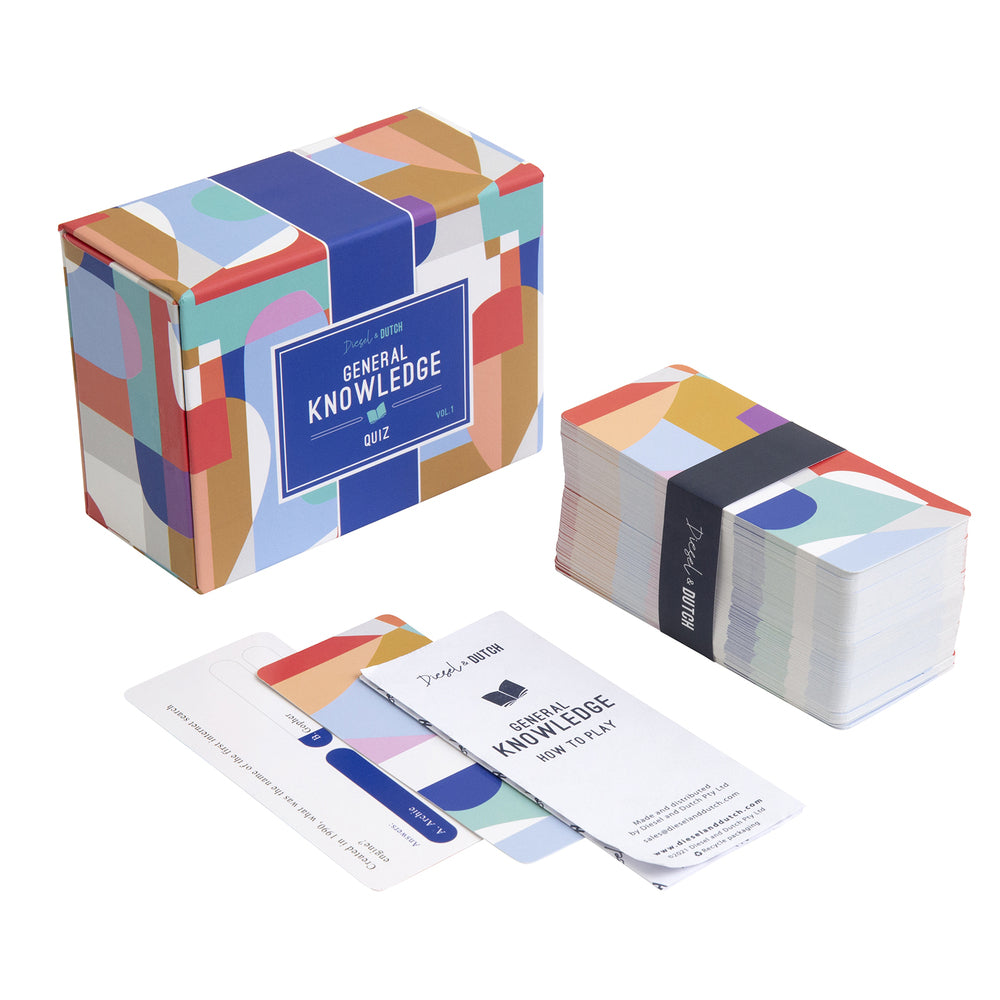Diesel & Dutch General Knowledge Trivia Box