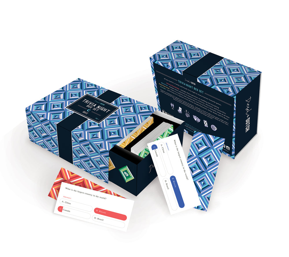 Diesel & Dutch Trivia Night Box Set