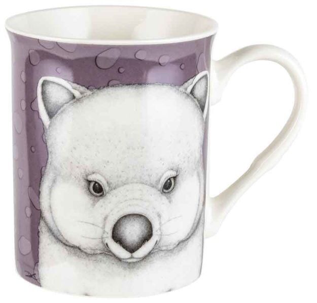Dots By Donna Mug - Walter the Wombat