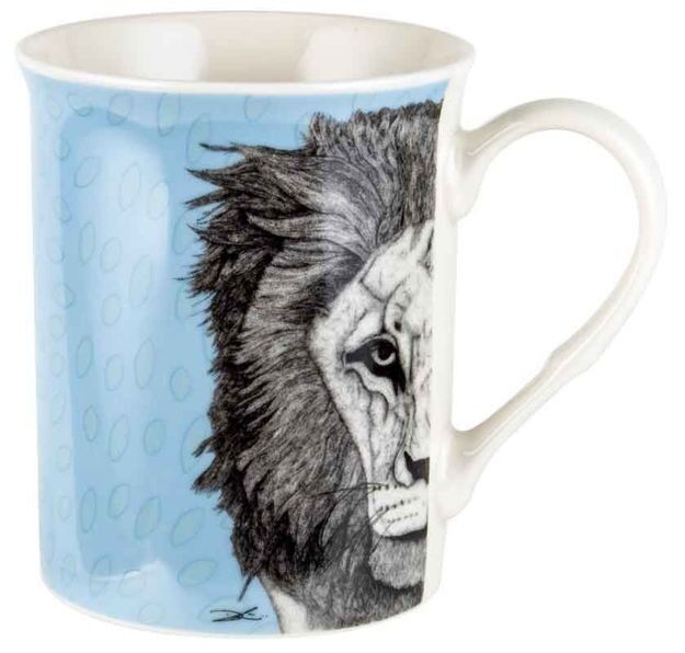 Dots By Donna Mug - Leo the Lion