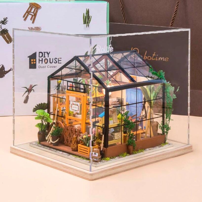 Rolife Wooden Model - DIY Miniature House Dust Cover (DG Models)