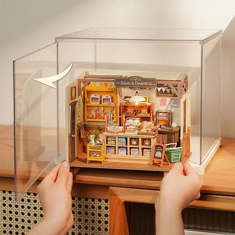 Rolife Wooden Model - DIY Miniature House Display Box