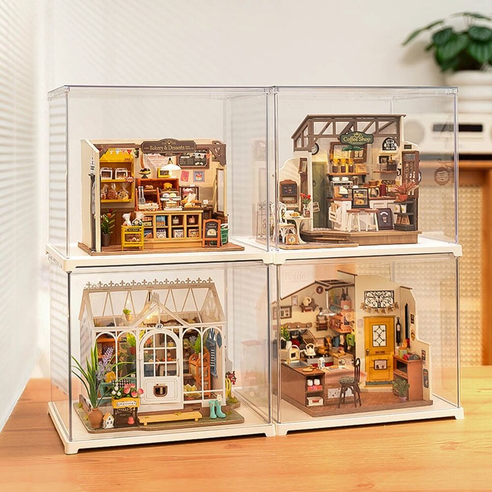 Rolife Wooden Model - DIY Miniature House Display Box