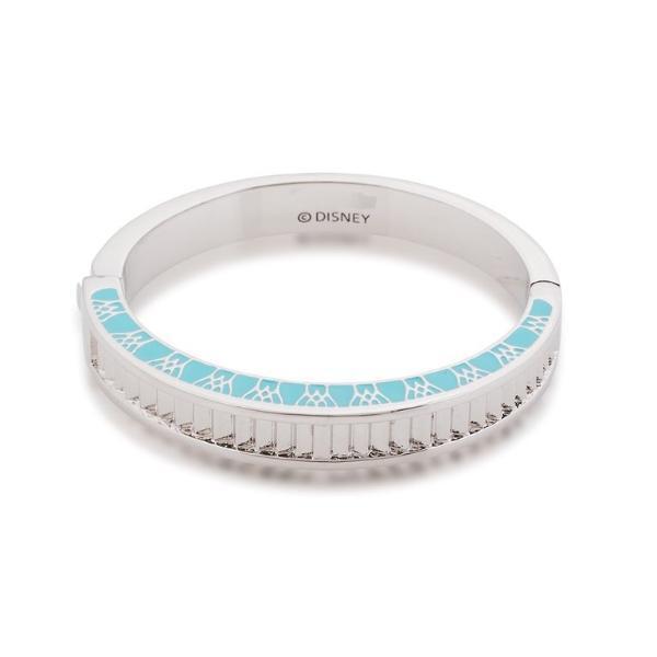 Couture Kingdom - Disney - Frozen Ice Steps Bangle White Gold