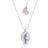 Couture Kingdom - Disney - Frozen Olaf Necklace White Gold
