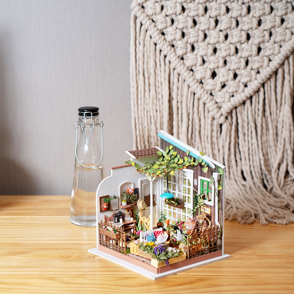 Rolife Wooden Model - DIY Miniature House Mr. Miller's Garden