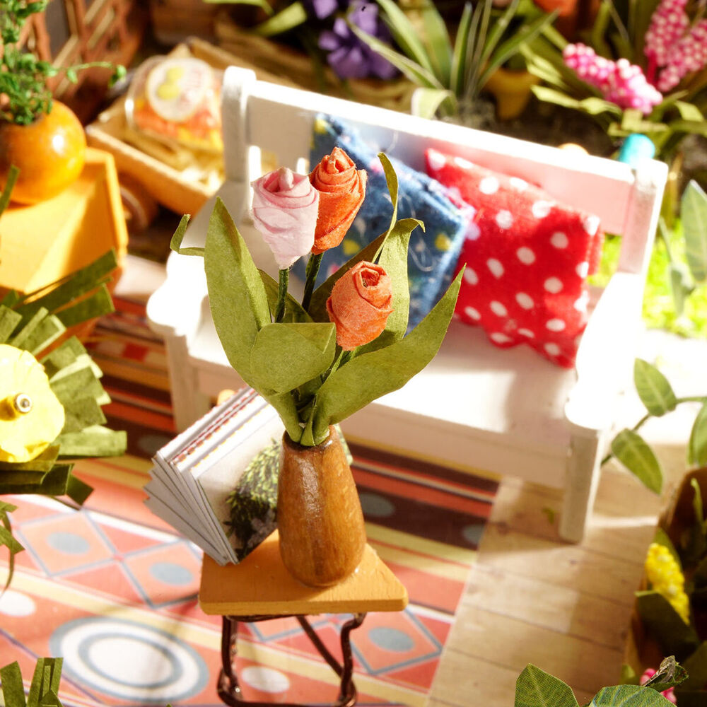 Rolife Wooden Model - DIY Miniature House Mr. Miller's Garden