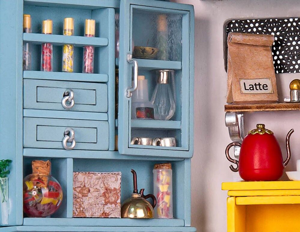 Rolife Wooden Model - DIY Miniature House Joy's Peninsula Living Room