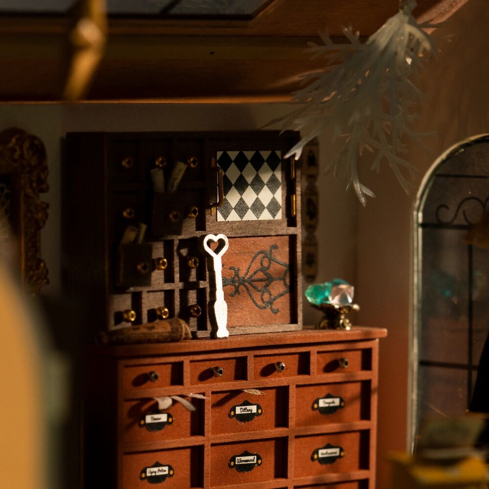 Rolife Wooden Model - DIY Miniature House Kiki's Magic Emporium