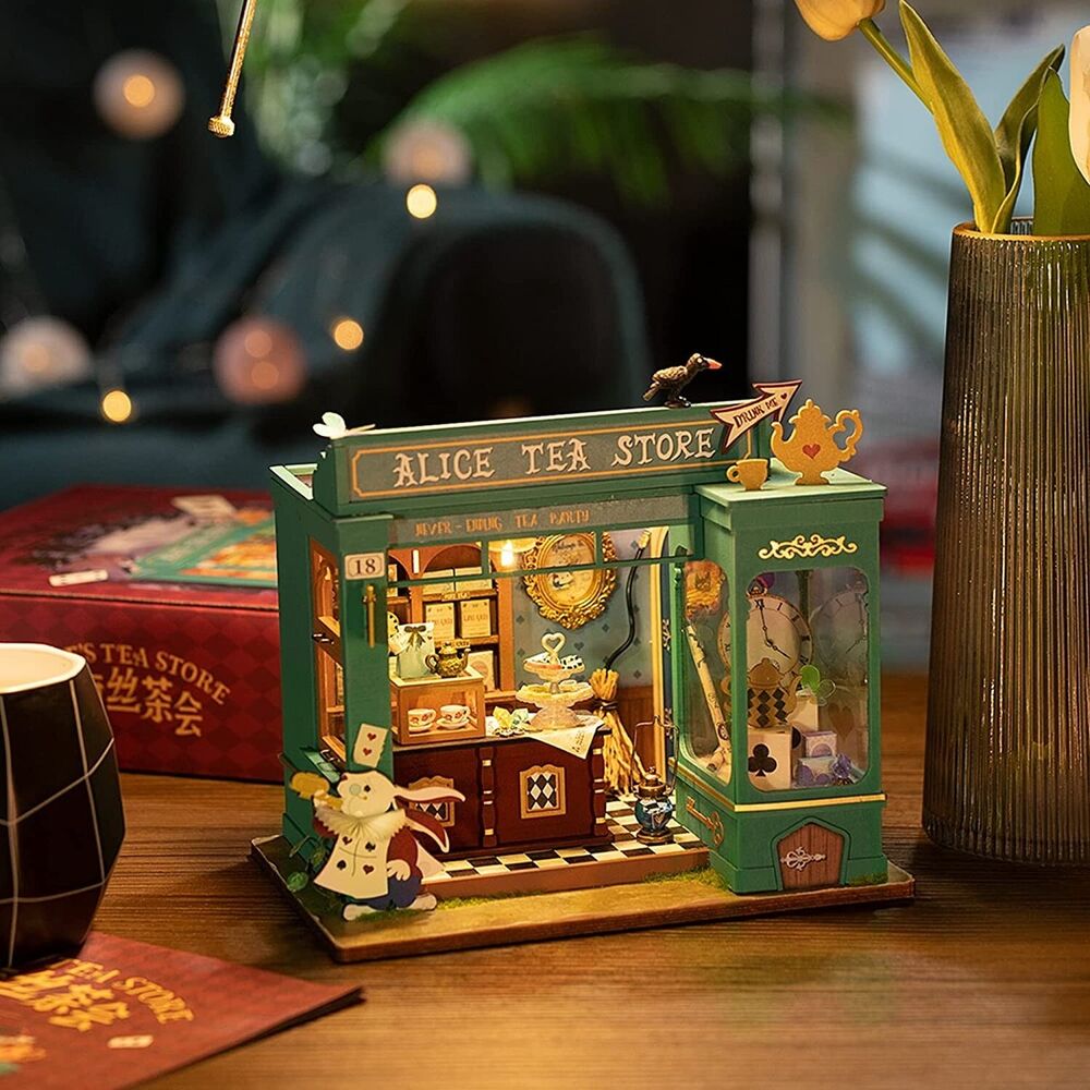 Rolife Wooden Model - DIY Miniature House Alice's Tea Store