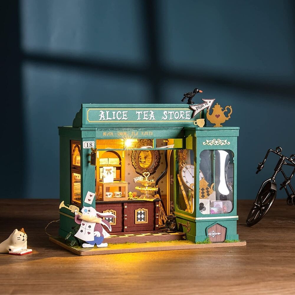 Rolife Wooden Model - DIY Miniature House Alice's Tea Store