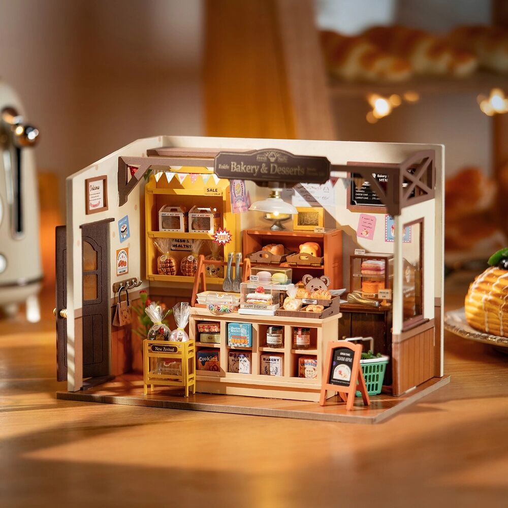 Rolife Wooden Model - DIY Miniature House Becka's Bake House