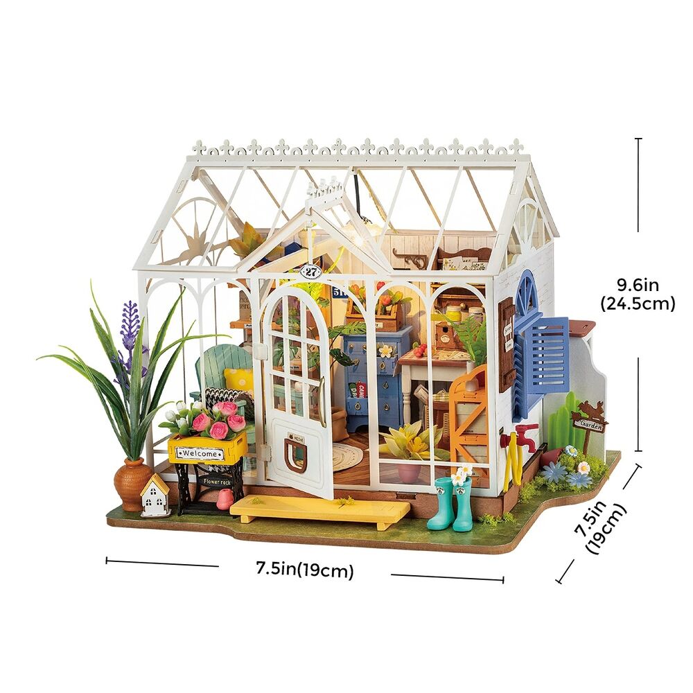 Rolife Wooden Model - DIY Miniature House Dreamy Garden House
