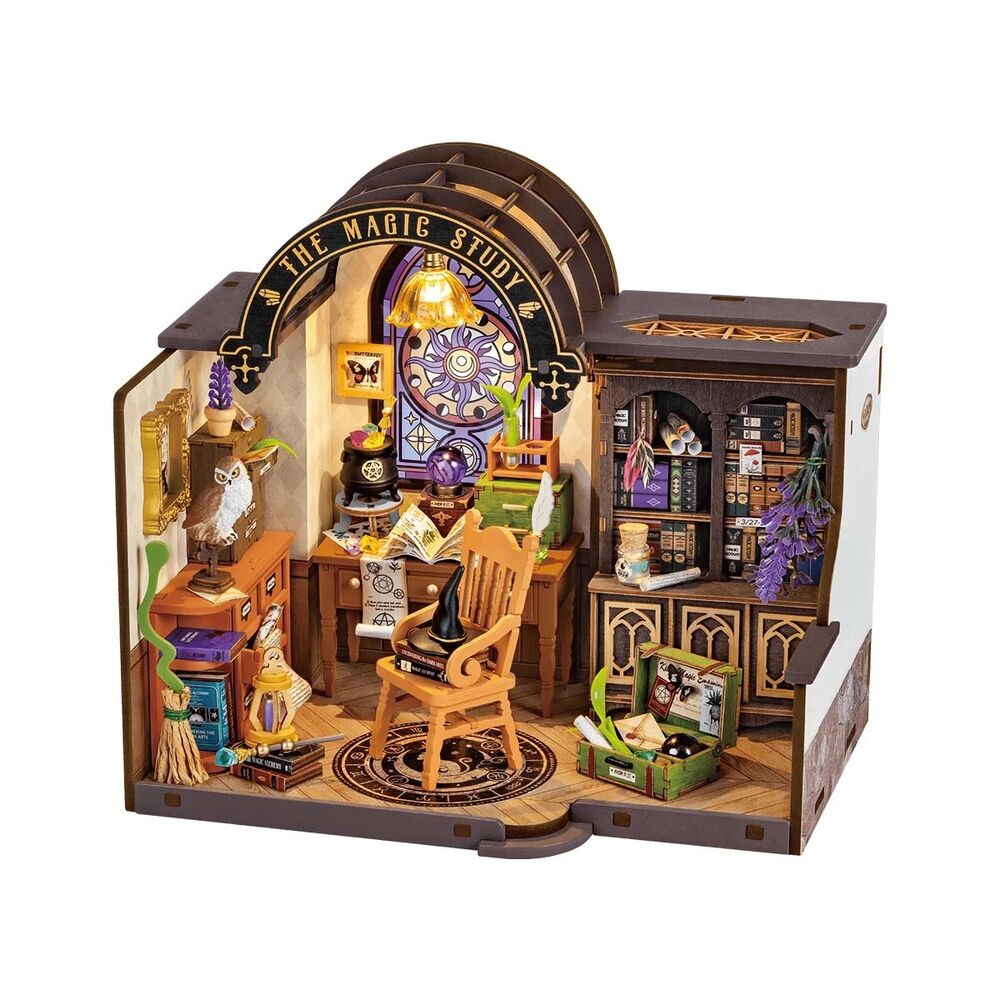 Rolife Wooden Model - DIY Miniature House The Magic Study