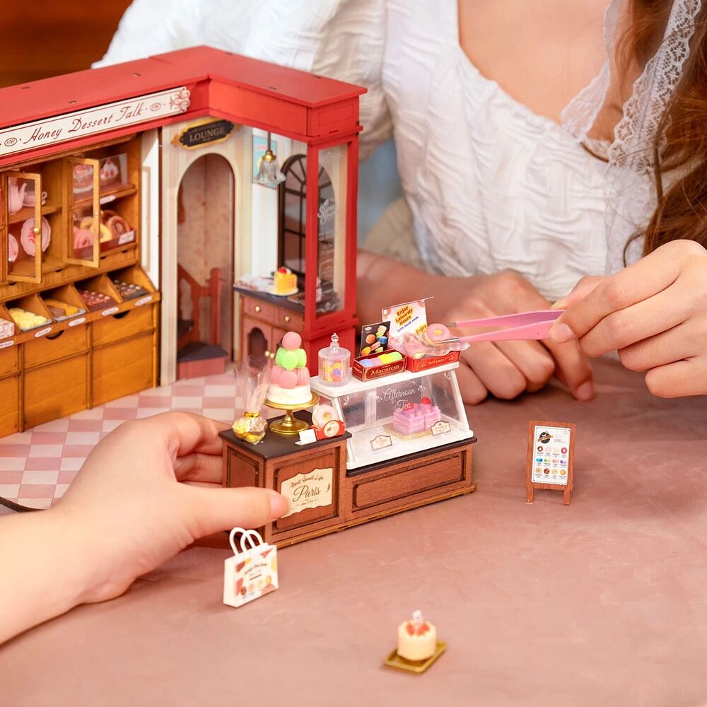 Rolife Wooden Model - DIY Miniature House Honey Dessert Talk