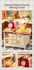 Rolife Wooden Model - DIY Miniature House Baking Kitchen