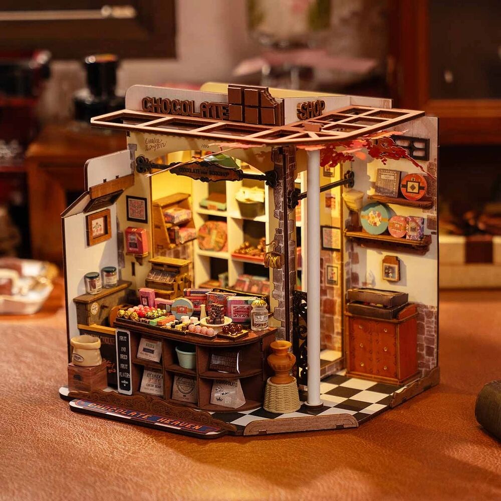 Rolife Wooden Model - DIY Miniature House Henry's Chocolate
