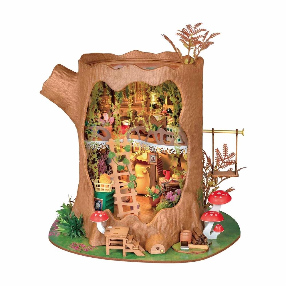 Rolife Wooden Model - DIY Miniature House Fairytale Tree House