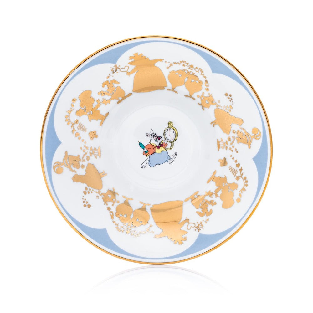 English Ladies Alice in Wonderland - White Rabbit - Cup And Saucer