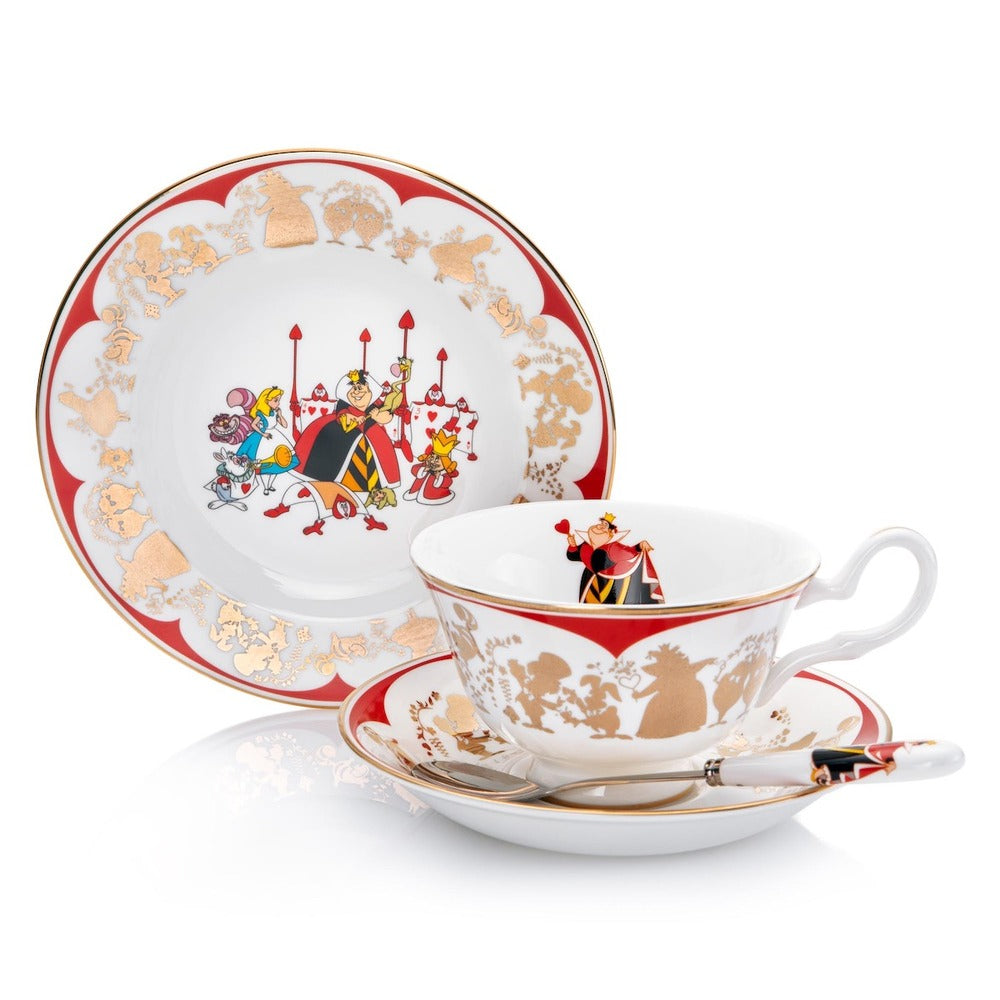 English Ladies Alice in Wonderland - Queen of Hearts - Spoon