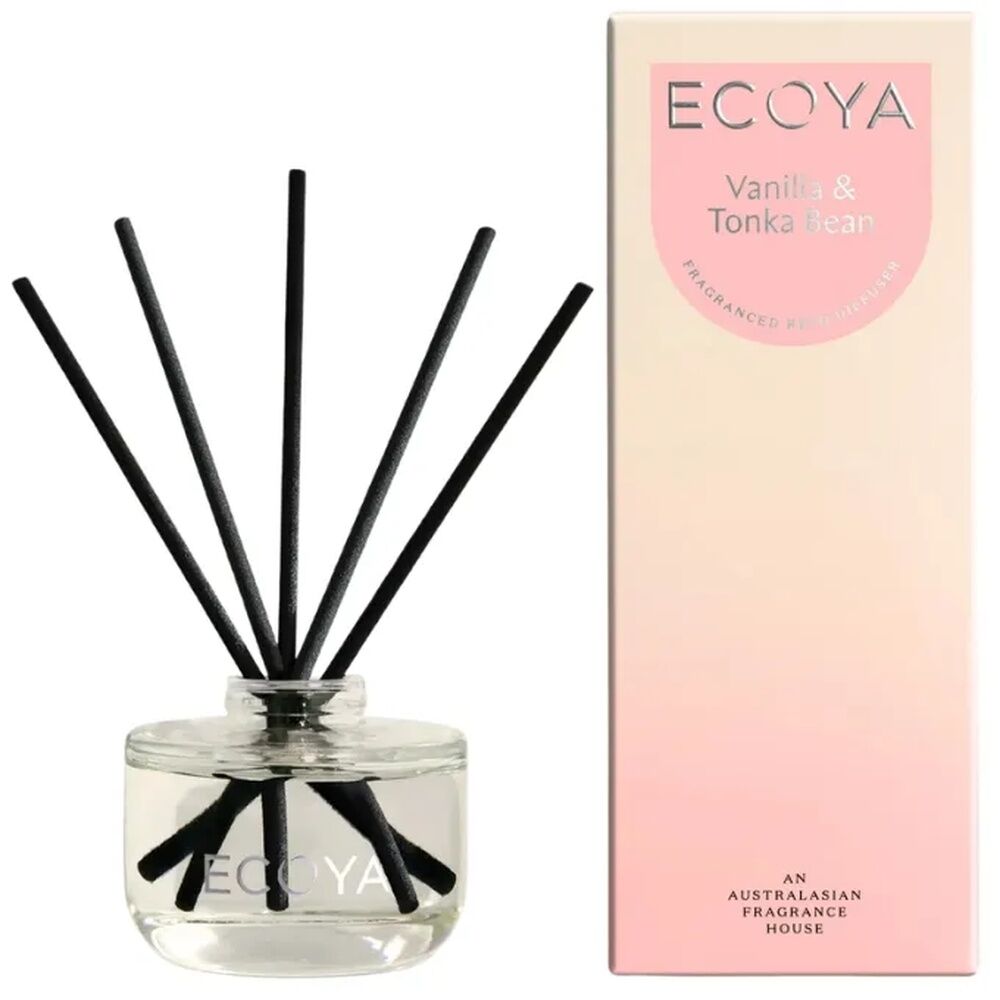 Ecoya Mini Reed Diffuser - Vanilla & Tonka Bean
