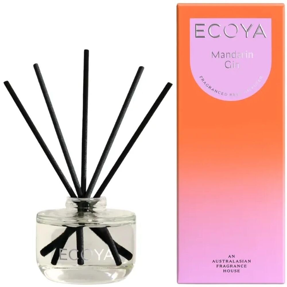 Ecoya Mini Reed Diffuser - Mandarin Gin