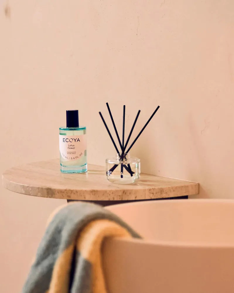 Ecoya Mini Reed Diffuser - Sandalwood & Amber