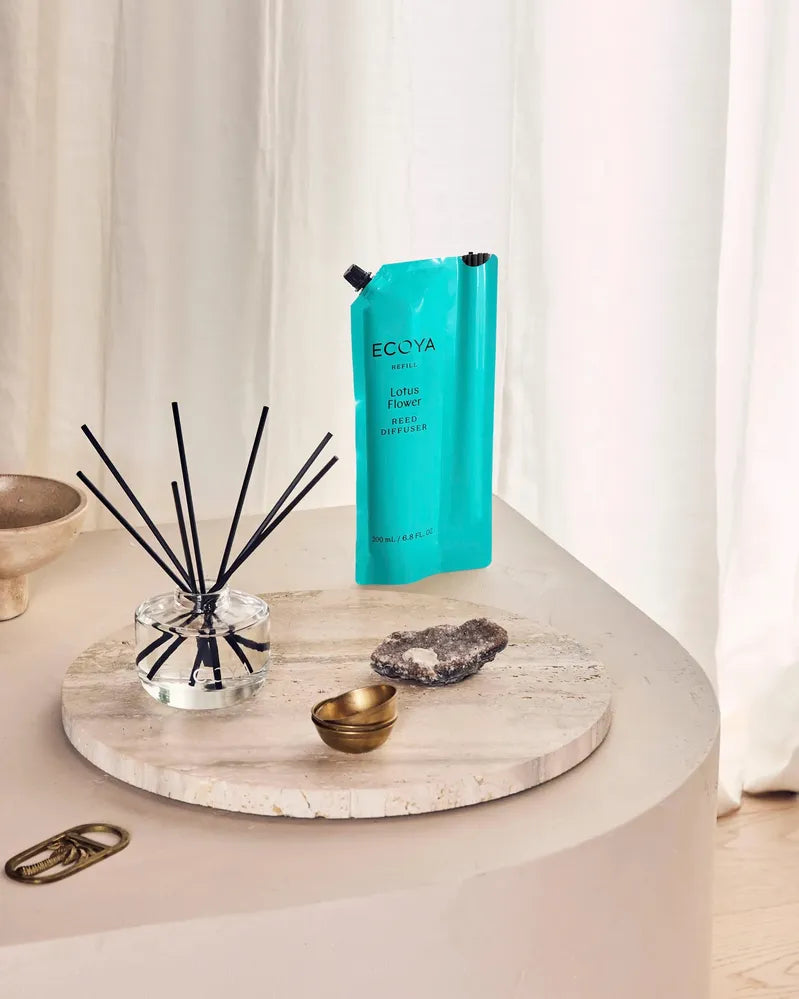 Ecoya Reed Diffuser Refill - Lotus Flower